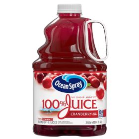 Ocean Spray 100% Juice, Cranberry, 101.4 fl oz