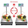 660 lbs Weight Computing Digital Floor Platform Scale