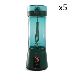 Portable Blender Portable Fruit Electric Juicing Cup Kitchen Gadgets (Option: Set6-USB)