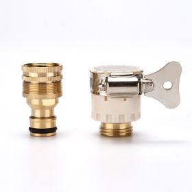 Metal Three In One Universal Joint (Option: Brass)